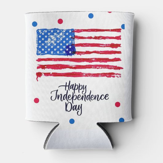 Happy Independence Day Blikjeskoeler (Voorkant)