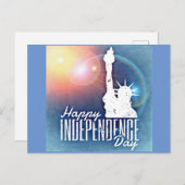 Happy Independence Day Briefkaart (Voorkant / Achterkant)