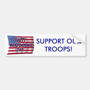 Happy Independence Day Bumpersticker