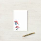 Happy Independence Day Gnome Post-it® Notes (Op bureau)