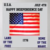 HAPPY INDEPENDENCE DAY poster (Devant)