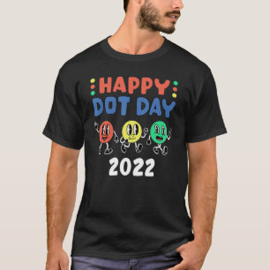 Happy International Dot Day 2022 Polka Dot Kinder T-shirt