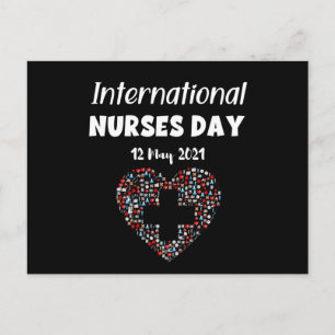Happy International Nurses Day - 12 mei 2021 Briefkaart