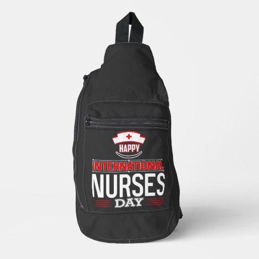Happy International Nurses Day Sling Bag (Voorkant)