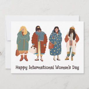 Happy International Women's Day Feestdagenkaart