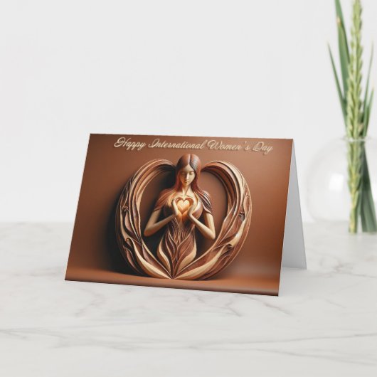 Happy International Women's Day Kaart (Voorkant)