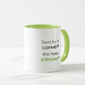 Happy Introvert Mok (Voorkant rechts)