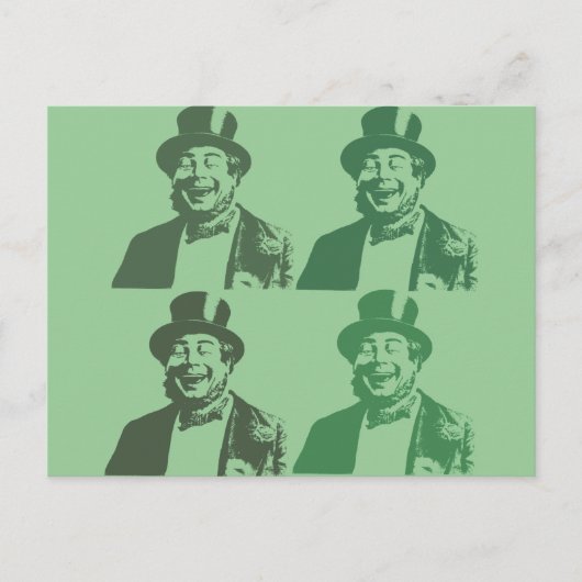 Happy Irish Fellow Briefkaart (Voorkant)