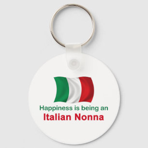 Happy Italy Nonna Sleutelhanger