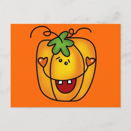 Happy Jack O Lantern Tshirts en Gifts Briefkaart (Voorkant)