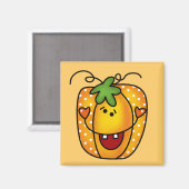 Happy Jack O Lantern Tshirts en Gifts Magneet (Voorkant / Achterkant)