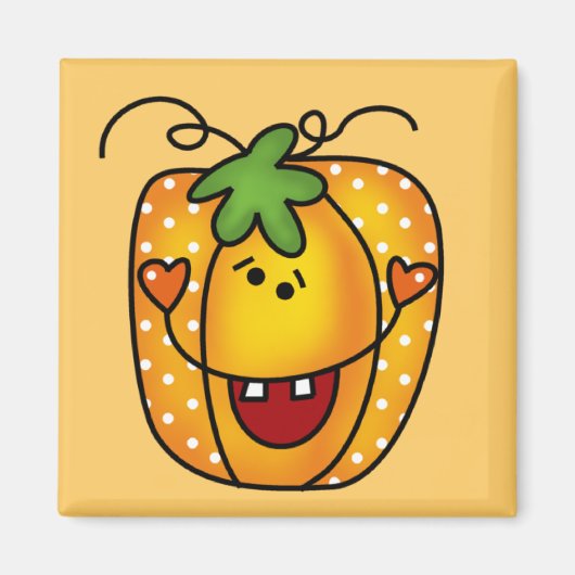 Happy Jack O Lantern Tshirts en Gifts Magneet (Voorkant)