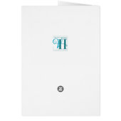 Happy Jack Russell Terrier Wenskaart (Achterkant)