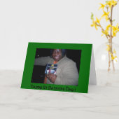 Happy Jour de la Saint Patrick - drôle de carte (Fleur jaune)