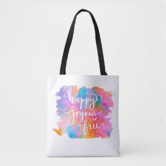 Happy Joyous Free Canvas tas