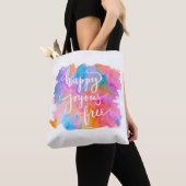 Happy Joyous Free Canvas tas (Dichtbij)