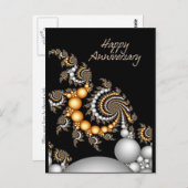 Happy Jubileum Briefkaart (Voorkant / Achterkant)