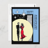 Happy Jubileum Briefkaart (Voorkant / Achterkant)