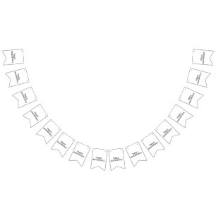 Happy Jubileum Bunting Banner