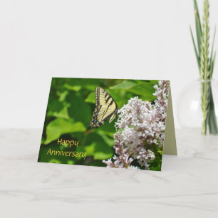 Happy Jubileum Butterfly Card van Janz Kaart