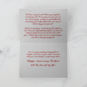 Happy Jubileum Card Kaart (Binnen)