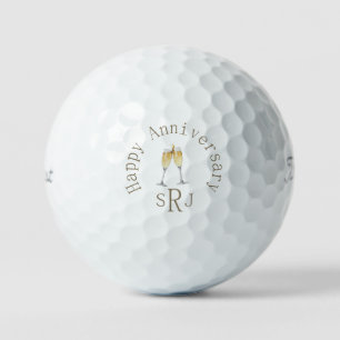 Happy Jubileum Custom Titleist Pro VI Golfballen