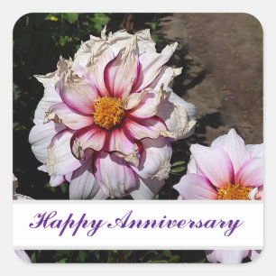Happy Jubileum Dahlia Edge of Joy #1 Sticker