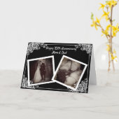 Happy Jubileum-fotokaart Kaart (Gele Bloem)