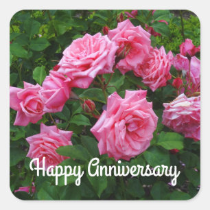 Happy Jubileum Gene Boerner Roos #2 Stickers
