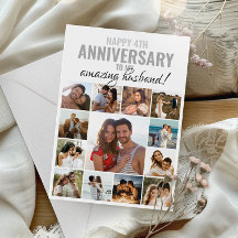 Happy Jubileum Husband | Vrouw Collage Foto