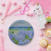 Happy Jubileum Hydrangea Paper Bord (Feest)