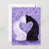 Happy Jubileum Kaart - Mooie liefde (Voorkant / Achterkant)