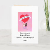 Happy Jubileum Labradors Kaart (Achterkant)