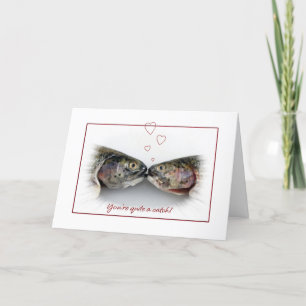 Happy Jubileum paar forel Kaart