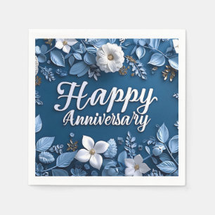 Happy Jubileum papier servet