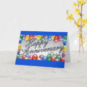 Happy Jubileum-pastor Kaart (Gele Bloem)