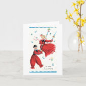 Happy Jubileum voor paar Kaart (Gele Bloem)