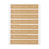 Happy Jubileum White Script (Vel)