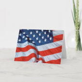 Happy Juli 4th Folded Holiday Kaart (Achterkant)