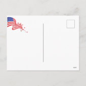 Happy Julth 4 de Feestdagenkaart (Achterkant)