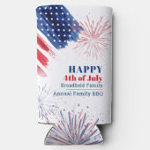 Happy Julth 4th Independence Day USA Family BBQ (Achterkant)