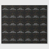 Happy Juneteenth Celebrate Black Independence Day Cadeaupapier (Vlak)