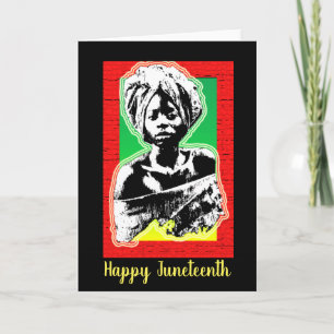 Happy Juneteenth Kaart