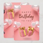 HAPPY KAART (Voorkant / Achterkant)