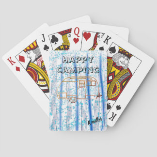 Happy-kampeerkaarten Pokerkaarten