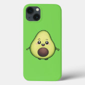 Happy Kawaii Avocado Case-Mate iPhone Case (Achterkant)