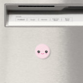 Happy Kawaii Face Magnet (In Situ (Lave-vaisselle))