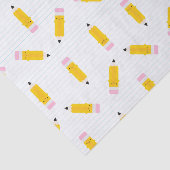 Happy Kawaii Pencils Tissuepapier (Detail)