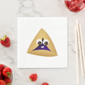 Happy Kawaii Prune Hamentashen Servetten (Insitu)