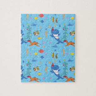 Happy Kersthaai Legpuzzel